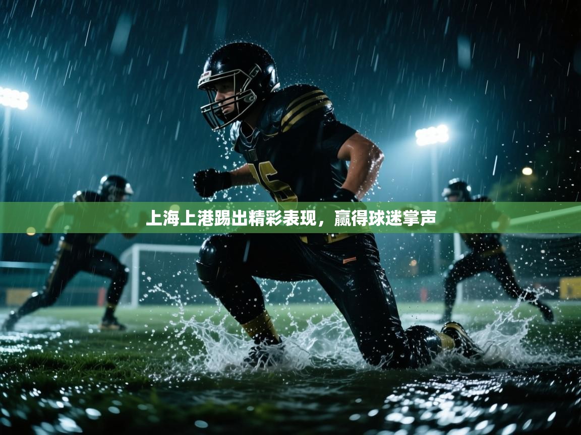 上海上港踢出精彩表现，赢得球迷掌声